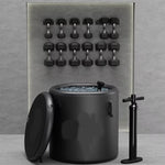 Pro Elite Recovery 90Cm Ice Pod Ice Bath Therapy Inflatable DWF Cold Plunge Tub for 03Hp Water Chiller for Athletes