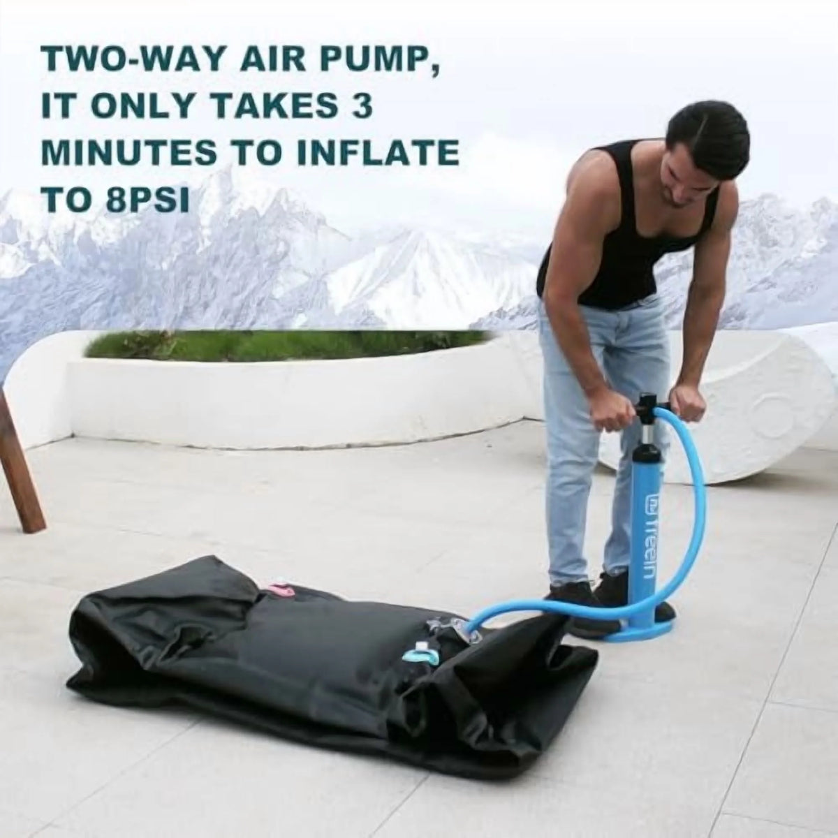 Ice Bath Tub with Water Chiller Compatibility-Xxl 77" X 28"X 24"Cold Plunge Tub for Athletes - Outdoor, Portable, Inflatable - Recovery PRO