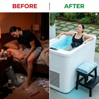 Alta 2 in 1 Hot & Cold Plunge — Before & After