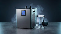 Ice Bath Water Chiller, 1/3HP Cold Plunge Chiller with External Filter, Filter Pad, and Pump, Remote Control Water Chiller, for Home and Professional Use — Lifestyle