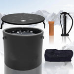 Pro Elite Recovery 90Cm Ice Pod Ice Bath Therapy Inflatable DWF Cold Plunge Tub for 03Hp Water Chiller for Athletes